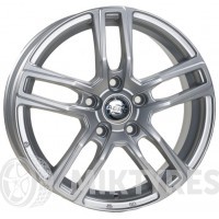 Aero A7468 (KC468) 6x16 4x100 ET 49 Dia 54.1 (Silver)